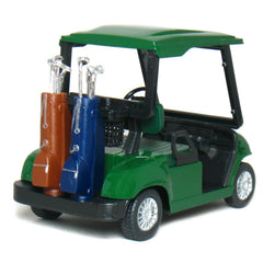 KiNSFUN pull-back action golf cart offers quick, tactile fun