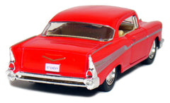 KiNSMART 1957 Bel Air die-cast body with durable metal construction.