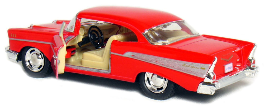 KiNSMART Bel Air Coupe doors open to reveal interior details.