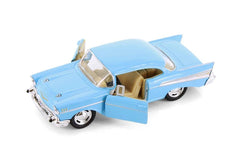 KiNSMART Bel Air Coupe open doors reveal interior accuracy and realism.