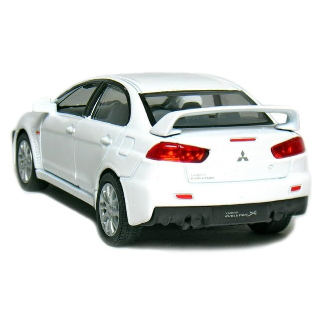KiNSMART 1:36 Lancer Evolution X model ready for shelf or desk display