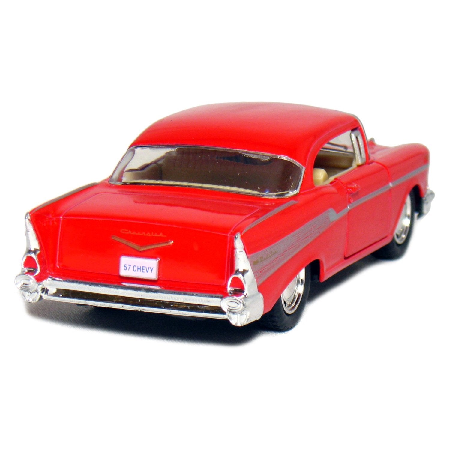 KiNSMART Bel Air 1:40 pull-back action for interactive play.
