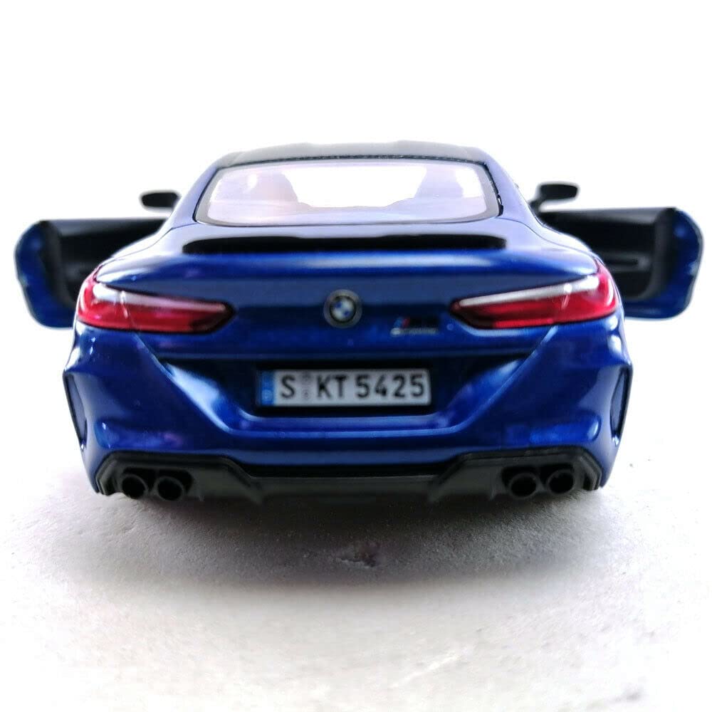 KiNSMART BMW M8 Competition 1-36 scale blue perfect for collectors