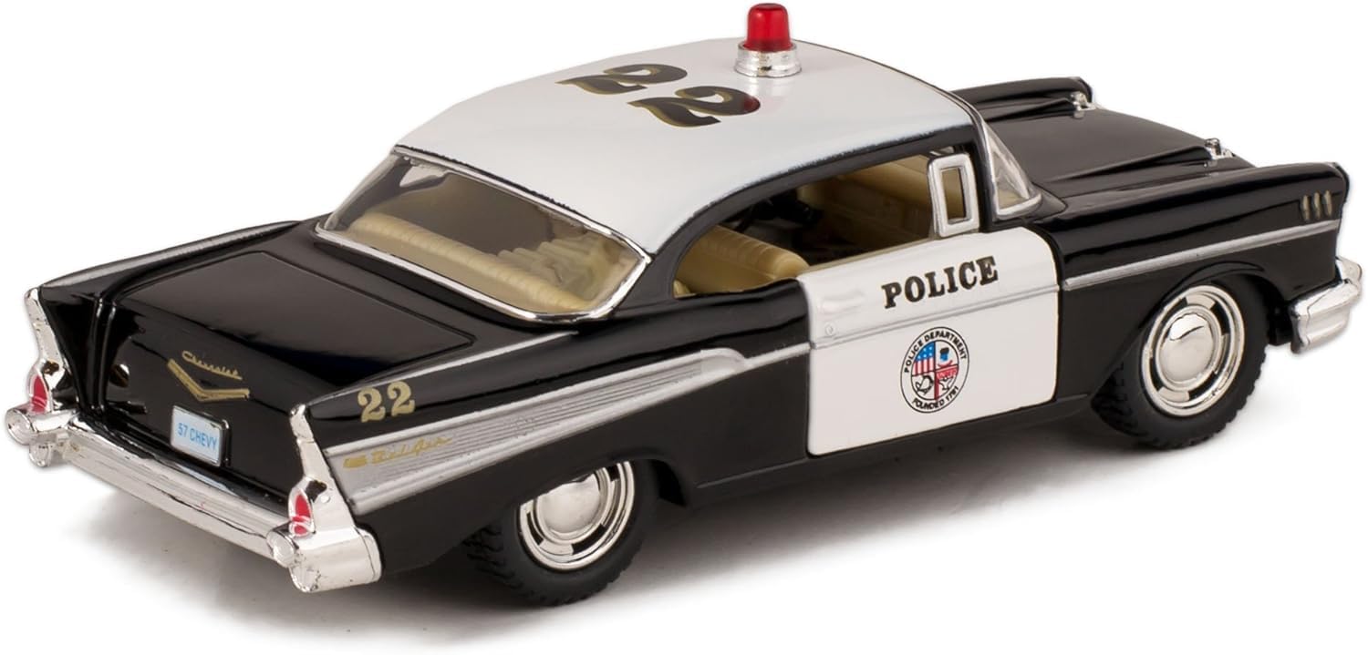 KiNSMART Bel Air Rescue Police doors open for realistic display and pretend missions.