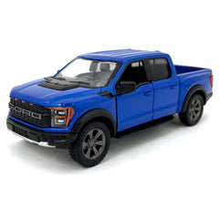 KiNSMART Ford F-150 Raptor white 1:46 scale display model for shelves