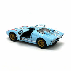 KiNSMART GT40 MKII Heritage brown with open doors, display-ready