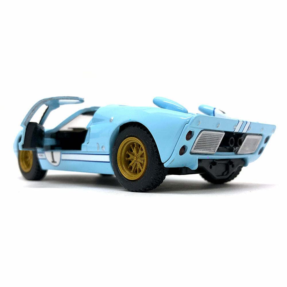 KiNSMART GT40 MKII Heritage brown top view, accurate scale