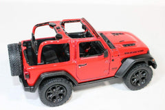 KiNSMART Jeep Wrangler Rubicon interior layout with authentic detailing