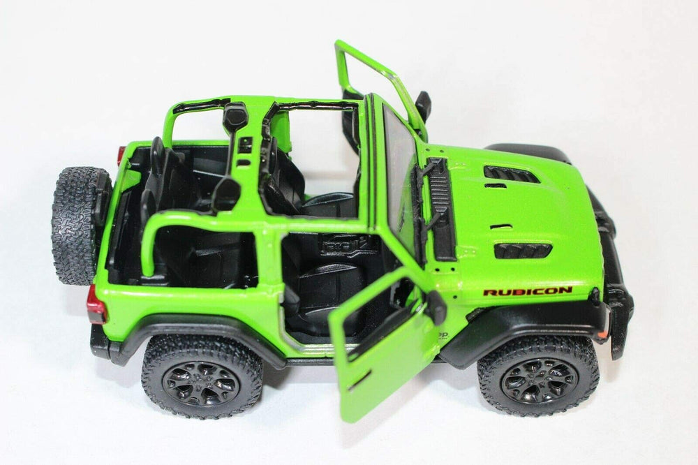 KiNSMART Jeep Wrangler Rubicon 5 inch scale fits compact displays