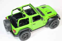 KiNSMART Jeep Wrangler Rubicon authentic badging ready for avid collectors