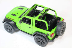 KiNSMART Jeep Wrangler Rubicon off road tires showcase rugged realism for shelves