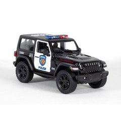 KiNSMART Jeep Wrangler Rubicon opening doors add interactive play and display.