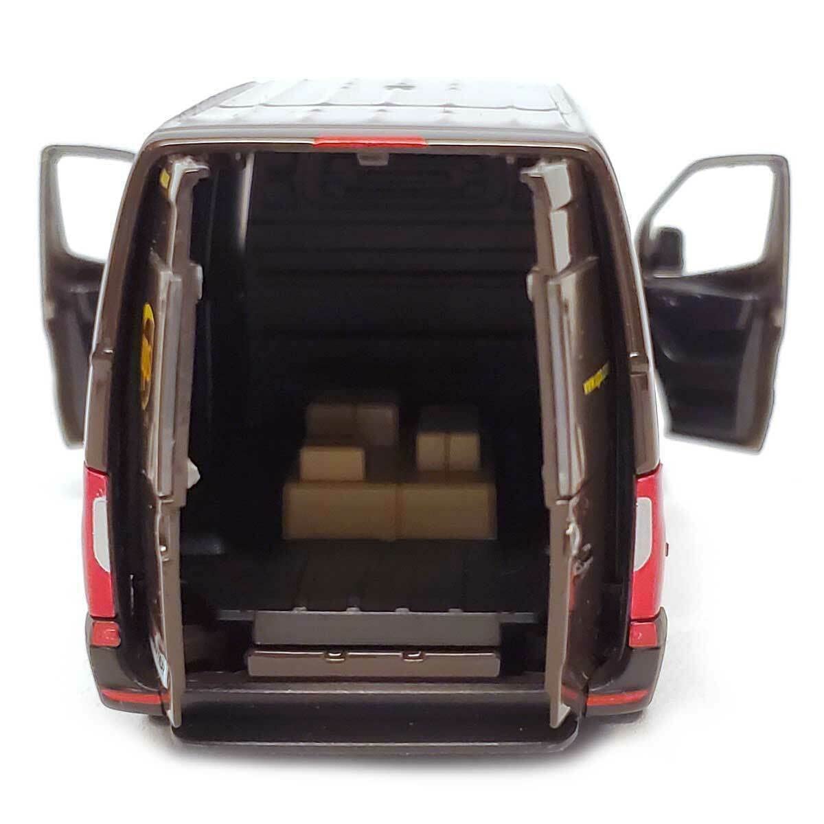 KiNSMART Sprinter UPS Edition rubber tires add durable, tactile realism
