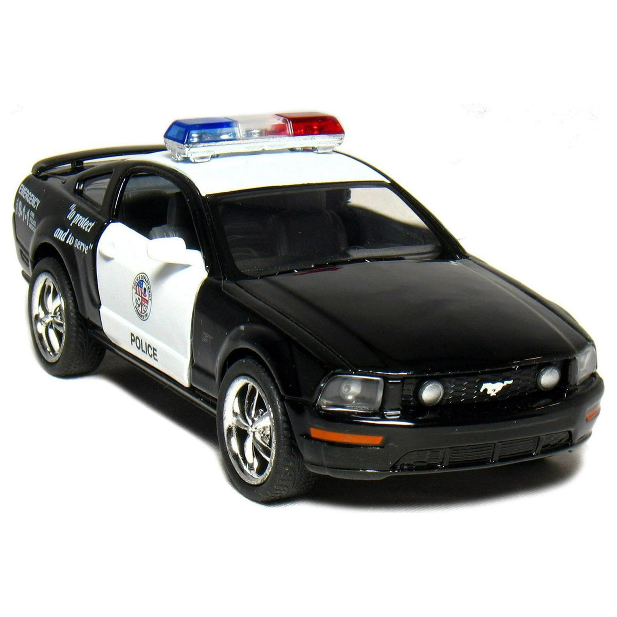 KiNSMART 2006 Mustang GT front view highlighting authentic grille for display
