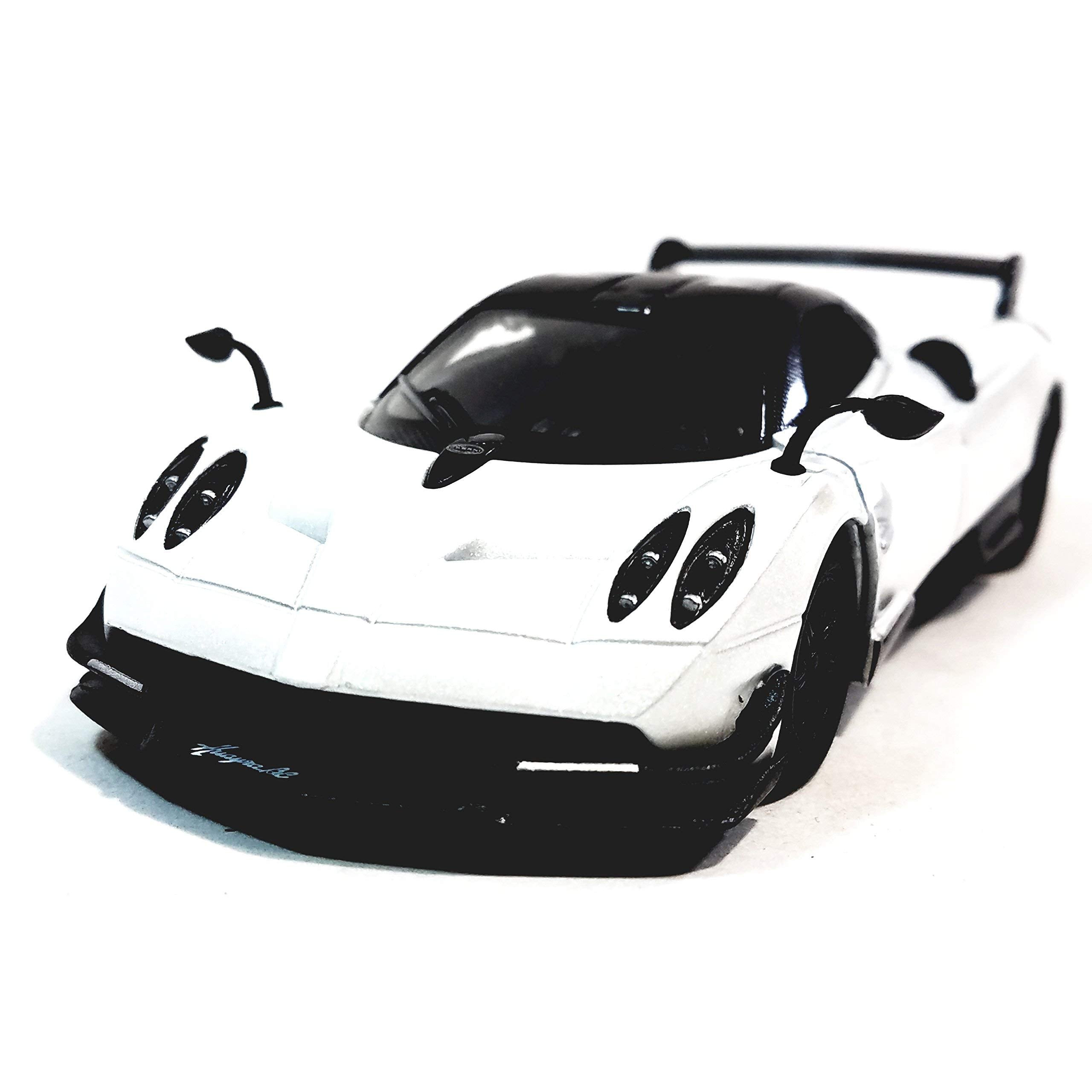 KiNSMART Pagani Huayra BC model front-angle view with metallic finish for display