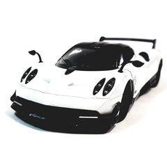 KiNSMART Pagani Huayra BC model front-angle view with metallic finish for display