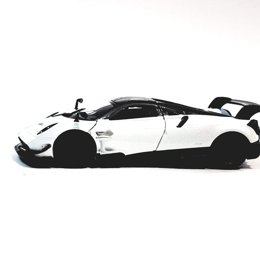 KiNSMART Pagani Huayra BC model side profile showing sleek lines for collection