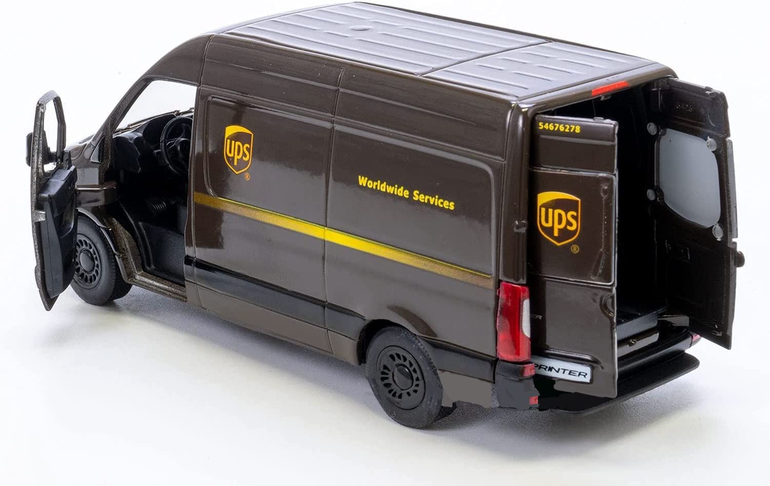 KiNSMART rolling wheels on die-cast set invite hands-on play and smooth handling