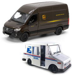 KiNSMART UPS Sprinter 5-inch die-cast model with authentic branding for display and collection