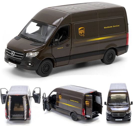 KiNSMART USPS LLV 5-inch die-cast truck showcases classic markings for pretend deliveries
