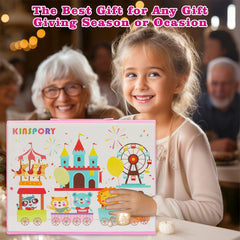 KINSPORY eco-friendly non-toxic art supplies emphasize safe creative exploration