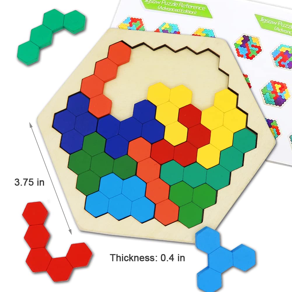 Kiouposy adult and child playing wooden puzzles together
