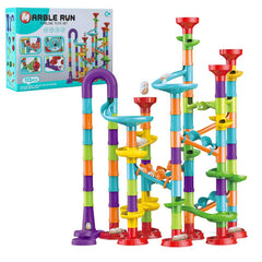 Kipawa Marble Run family play promotes shared problem solving.