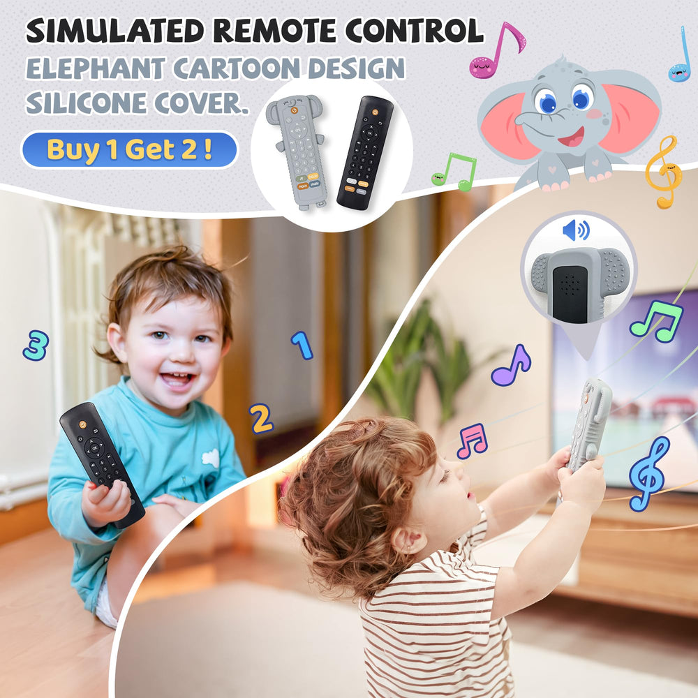 KIRALUMI baby musical toy offers three languages for early exposure.