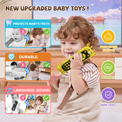 KIRALUMI remote lights and sounds enhance visual and auditory engagement for babies