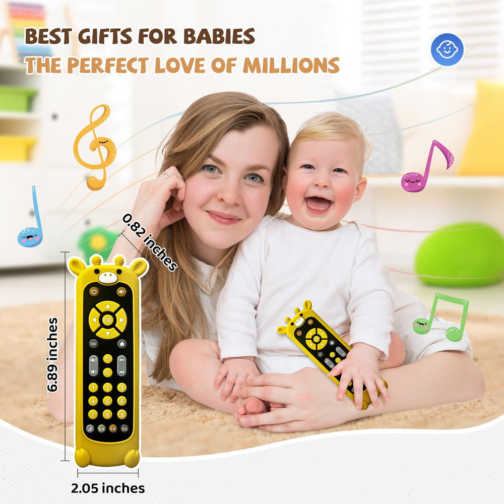 KIRALUMI toddler remote toy encourages independent play and learning at home