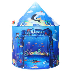 Kirkjufell undersea tent with dolphins sparks imaginative ocean exploration for kids.