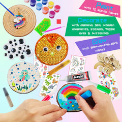 Kirkotoy creative art activities setup for home or classroom use.