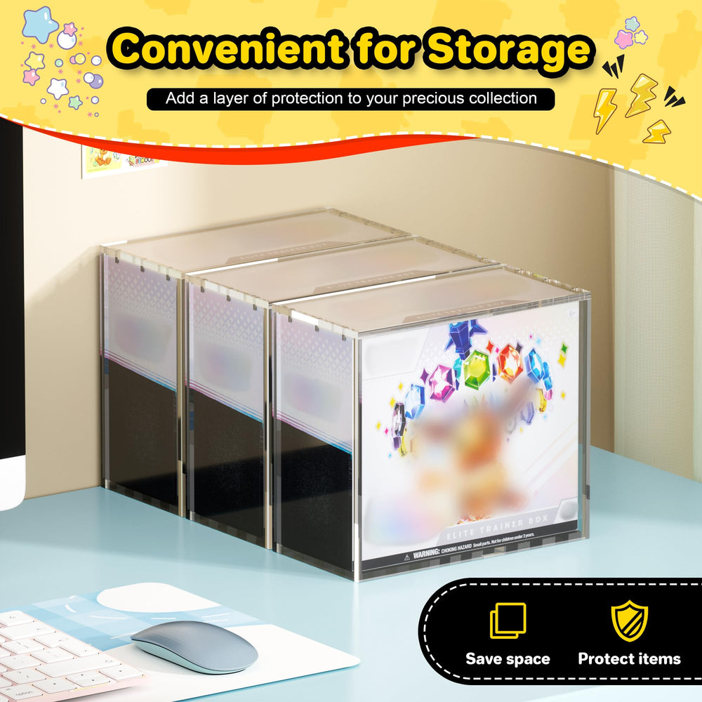 Kisbox 360-degree display turns sealed ETBs into a centerpiece.