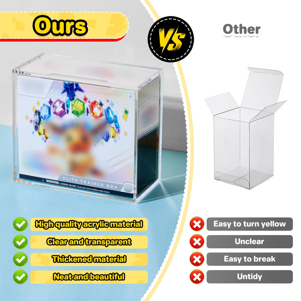Kisbox ETB dustproof design shields against dust and moisture.