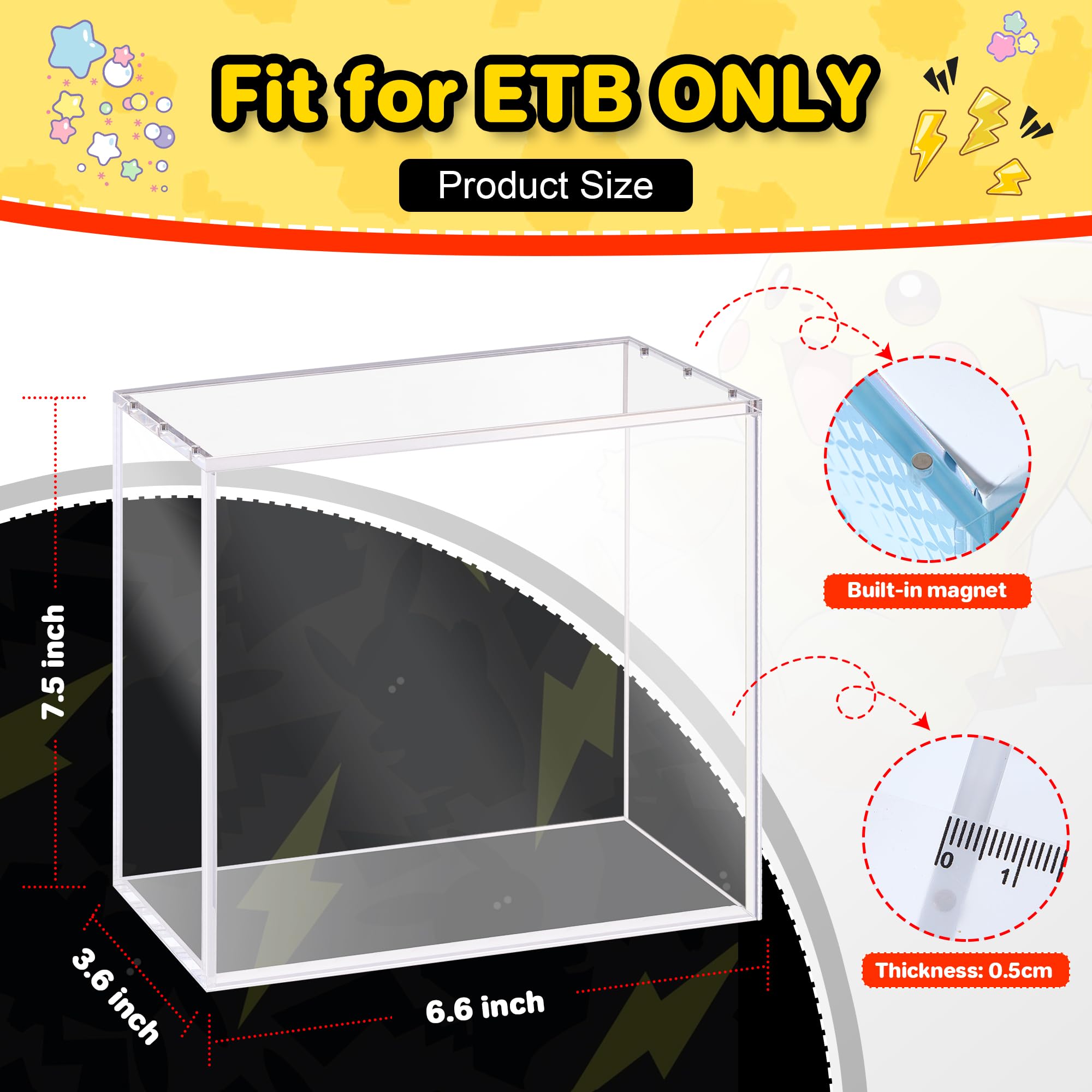 Kisbox ETB magnetic closure enables easy, secure access.