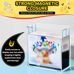 Kisbox ETB UV protection helps preserve box artwork and condition.