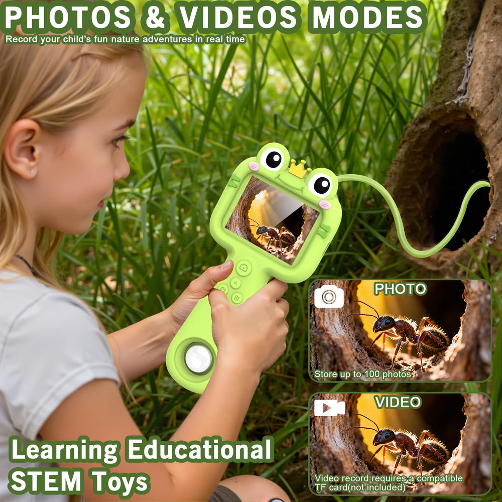 Kiscamgear endoscope with adjustable brightness helps inspect dark corners and nests.