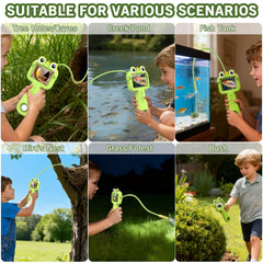 Kiscamgear endoscope view of insects and nests for safe learning.