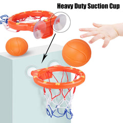 KISEER six balls included for quick dunk practice in the tub.