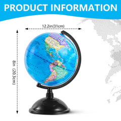 KISEER globe spin feature invites hands-on learning through rotation.