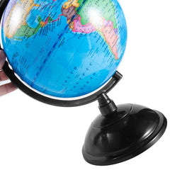 KISEER portable globe fits shelves and desks for easy viewing.