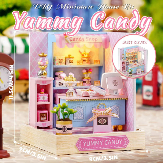Kisoy DIY house kit LED lighting adds warm ambience to your miniature scene