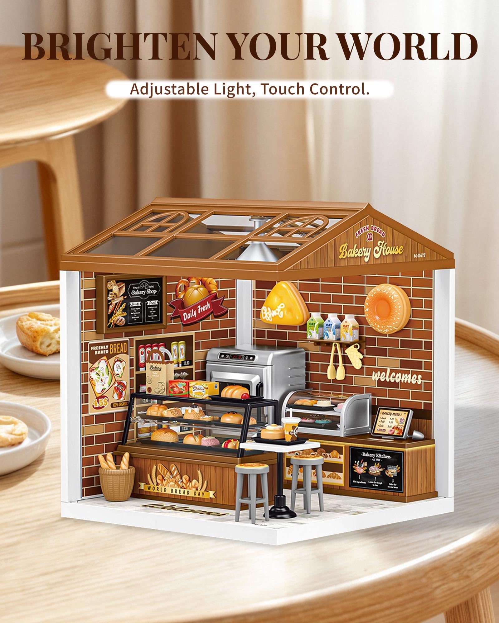 Kisoy DIY Miniature House Kit packaging contents ready for shipment.