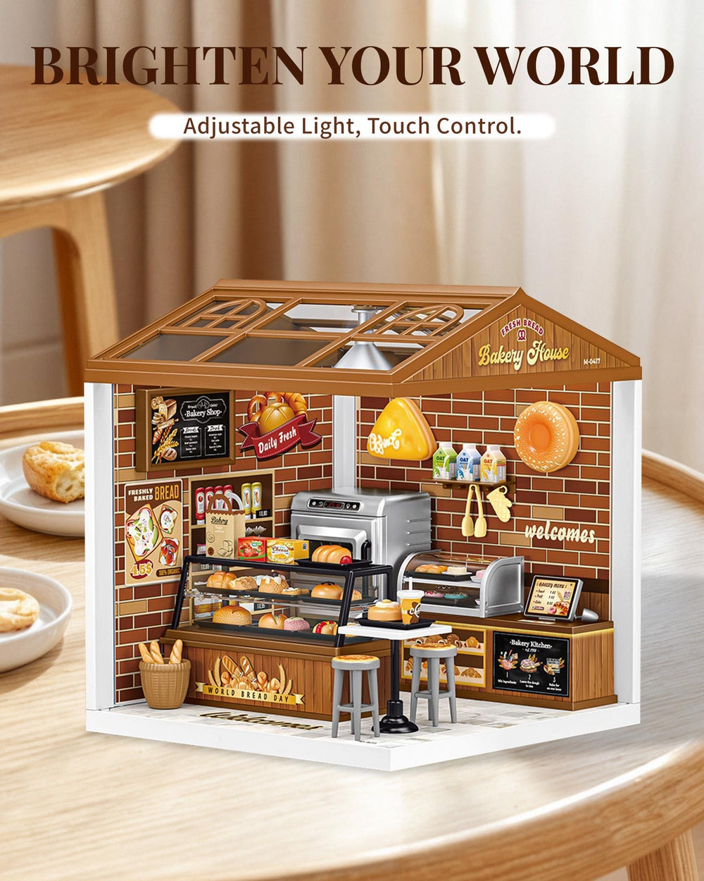 Kisoy DIY Miniature House Kit packaging contents ready for shipment.