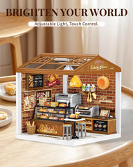 Kisoy DIY Miniature House Kit packaging contents ready for shipment.