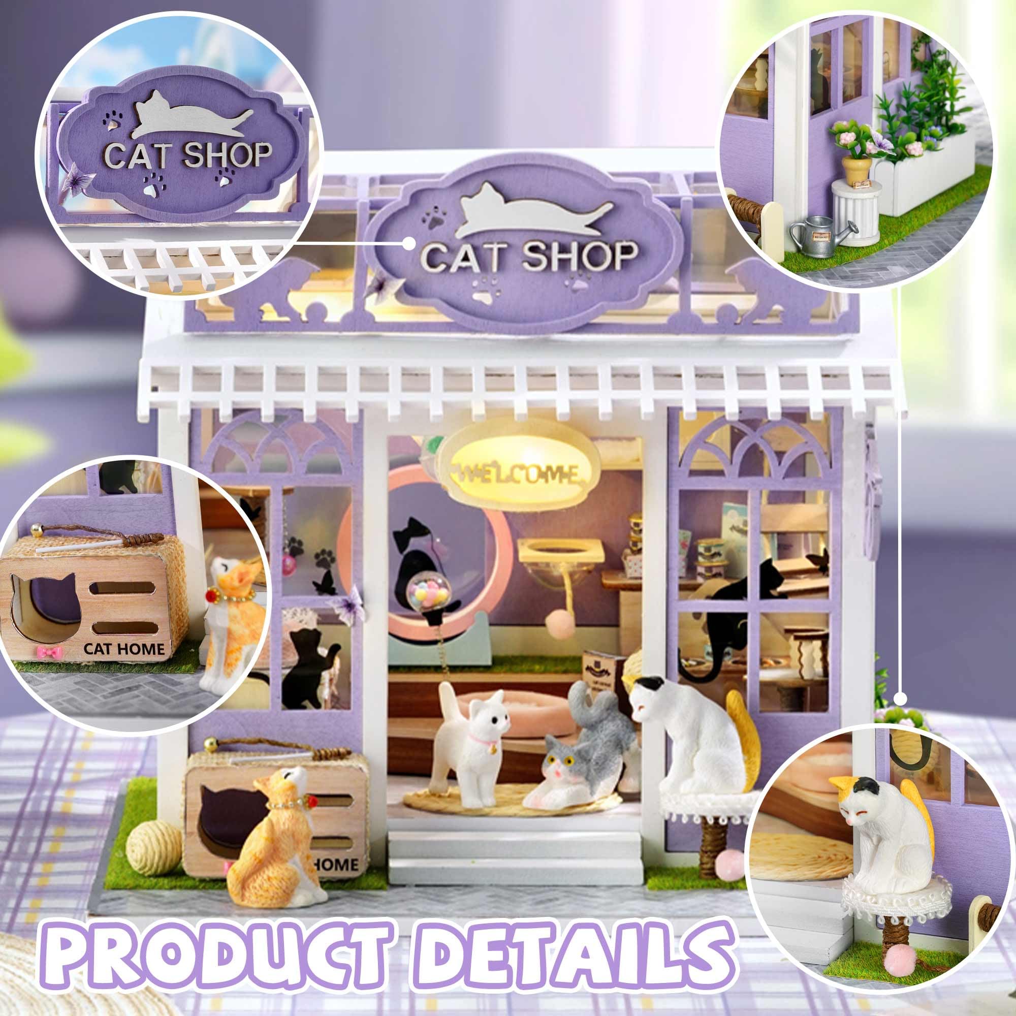 Kisoy bookshelf decor piece doubles as a charming mini scene