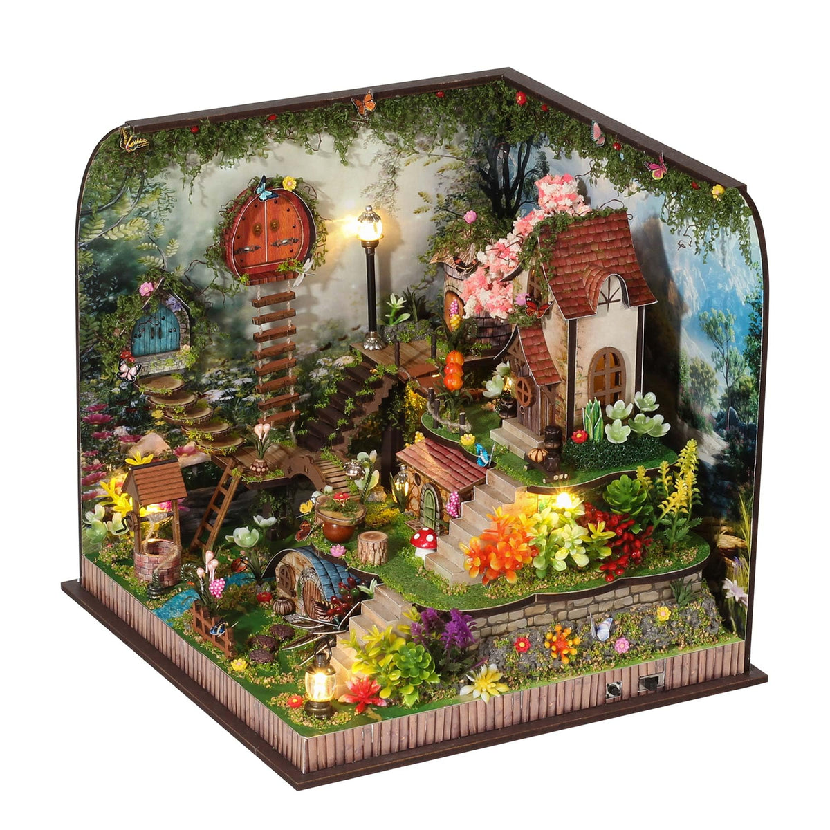 Kisoy Whispering Woods exterior view for realistic display and decor inspiration.