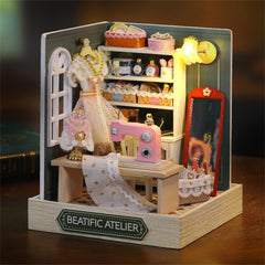 Kisoy Dollhouse Miniature assembly guide supports a smooth build.
