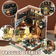Kisoy miniature house furniture set ready to decorate tiny rooms.