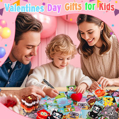 Kiss Monkey Valentine cards with turtle design, sea-themed and great for party favors.